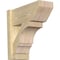 Ekena Millwork Balboa Slat Rough Sawn Outlooker, Douglas Fir, 8"W x 18"D x 18"H OUT08X18X18BOA06RDF - alternate 1